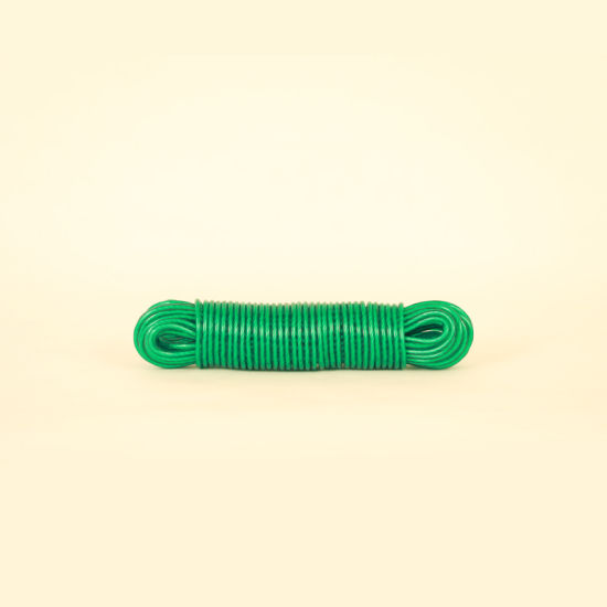 Corde à linge en PVC en PVC de 4 mm