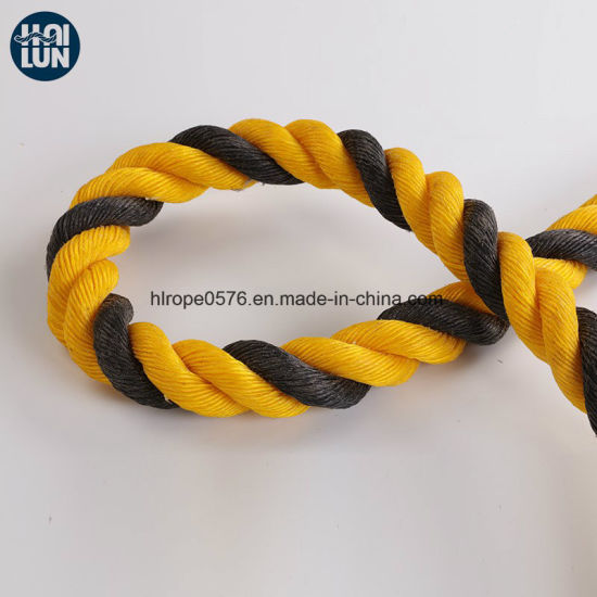 Corde de pêche et d'amarrage de corde de tigre de corde de PE d'usine chinoise