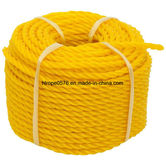 Corde en fibre à 3 brins corde d'amarrage corde en polypropylène corde marine corde de pêche