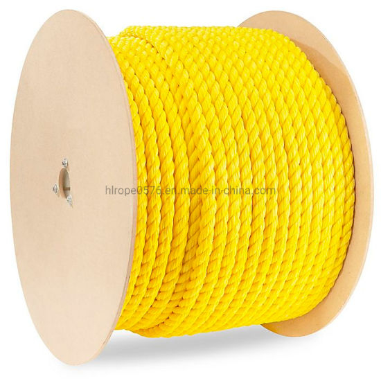 Corde polyamide tressée 3 torons âme jaune UV / Gl / RS / Dnv / Nk / BV / ABS