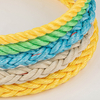 Rope de levage corde de corde de corde PP de diamètre jaune de 12 brins de 4 pouces 32mm
