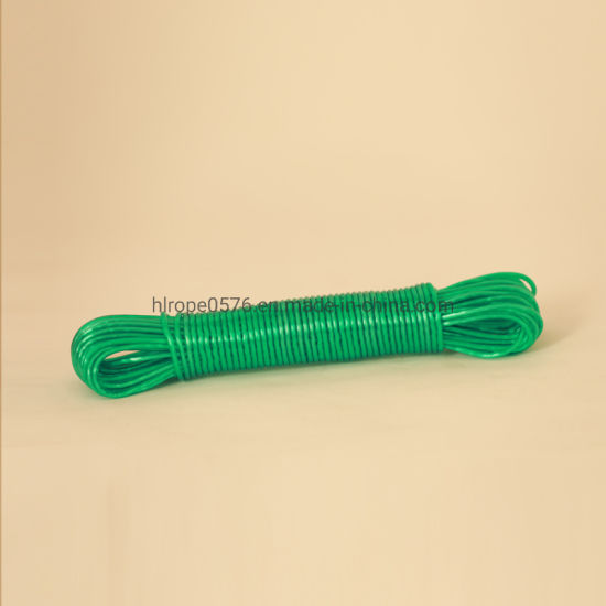 Corde à linge antidérapante en PVC haute résistance