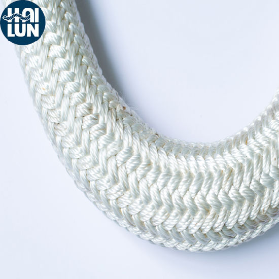 Corde à voile mixte PP et polyester à double tresse