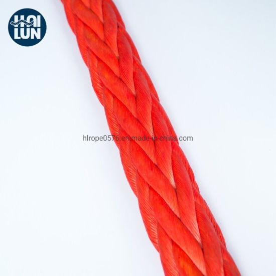 12 Strand Synthetic UHMWPE / HMPE HMWPE corde corde corde marine pour amarrage offshore