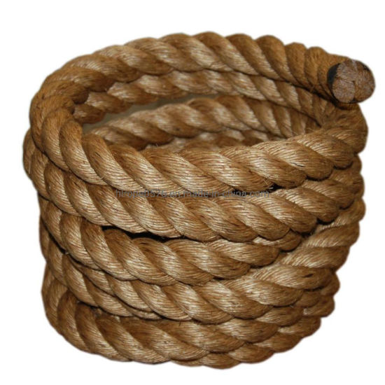 3 Strand Garden Emballage Jute Manila / Sisal Corde