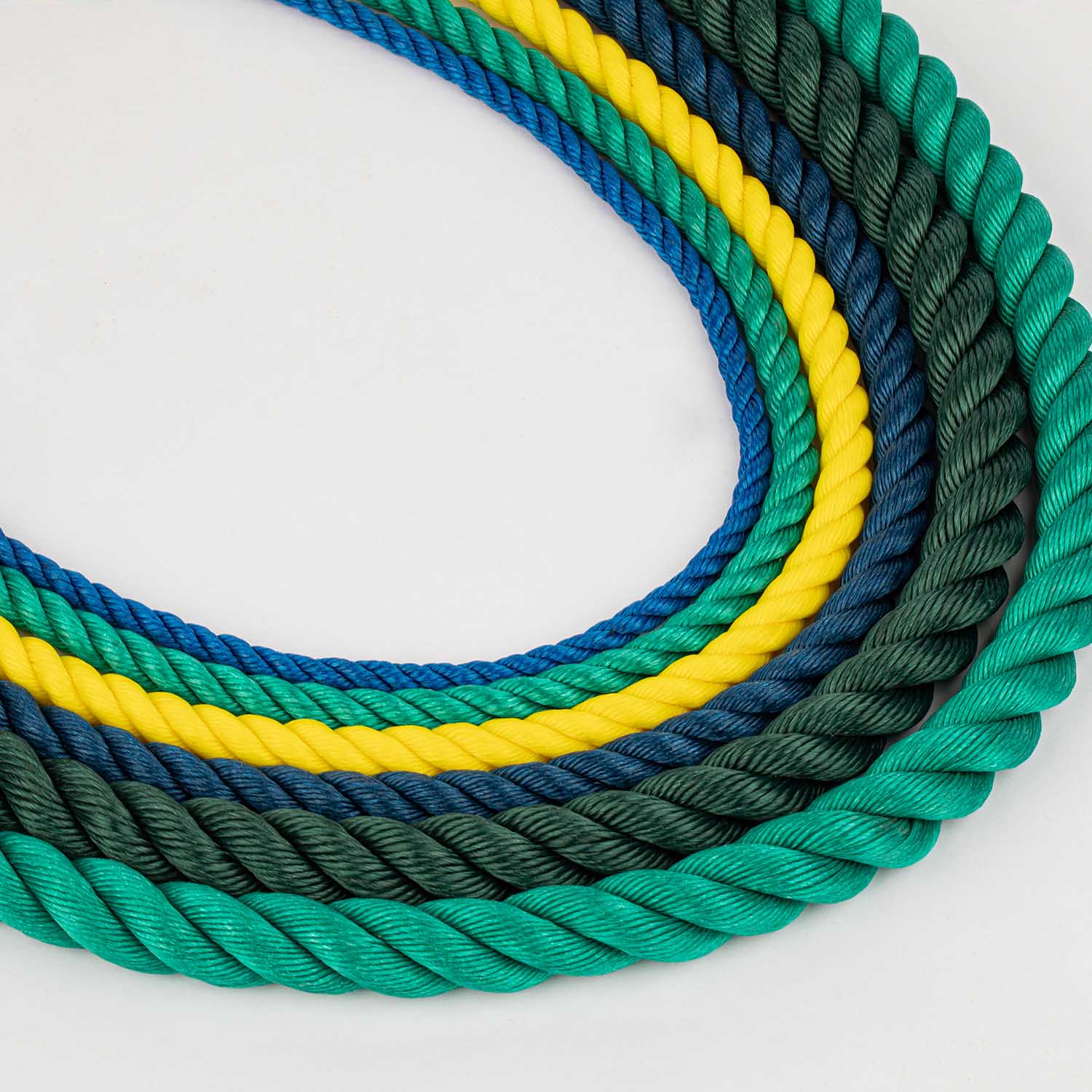 Corde de polypropylène de 25mm 3 brins